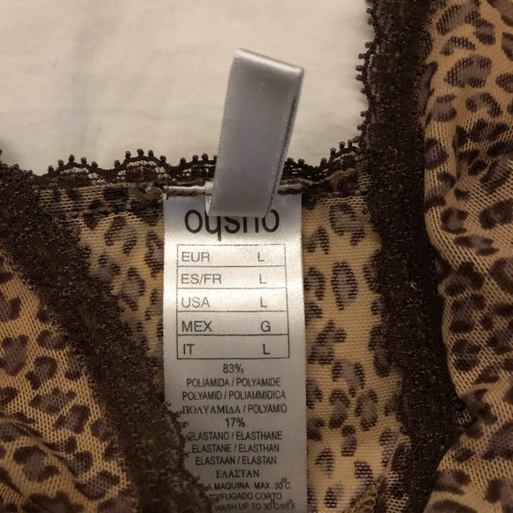 leopard print nuisette lingerie - Picture 3 of 3